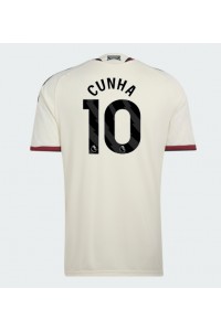 Manchester United Matheus Cunha #10 Fotballdrakt Tredje Klær 2026-27 Korte ermer
